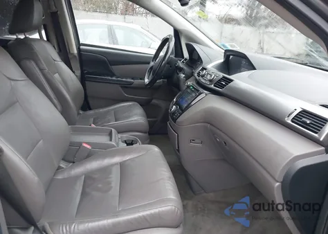 2015 Honda Odyssey Ex-L из США, поврежденный, VIN 5FNRL5H65FB030447